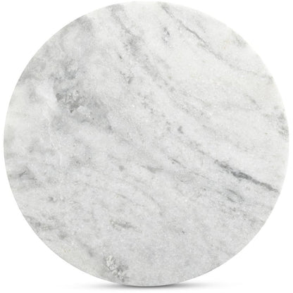 Evelyn Accent Table Ashen Grey Matrix Marble