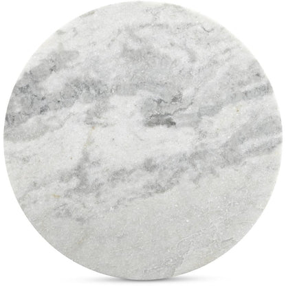 Evelyn Accent Table Ashen Grey Matrix Marble