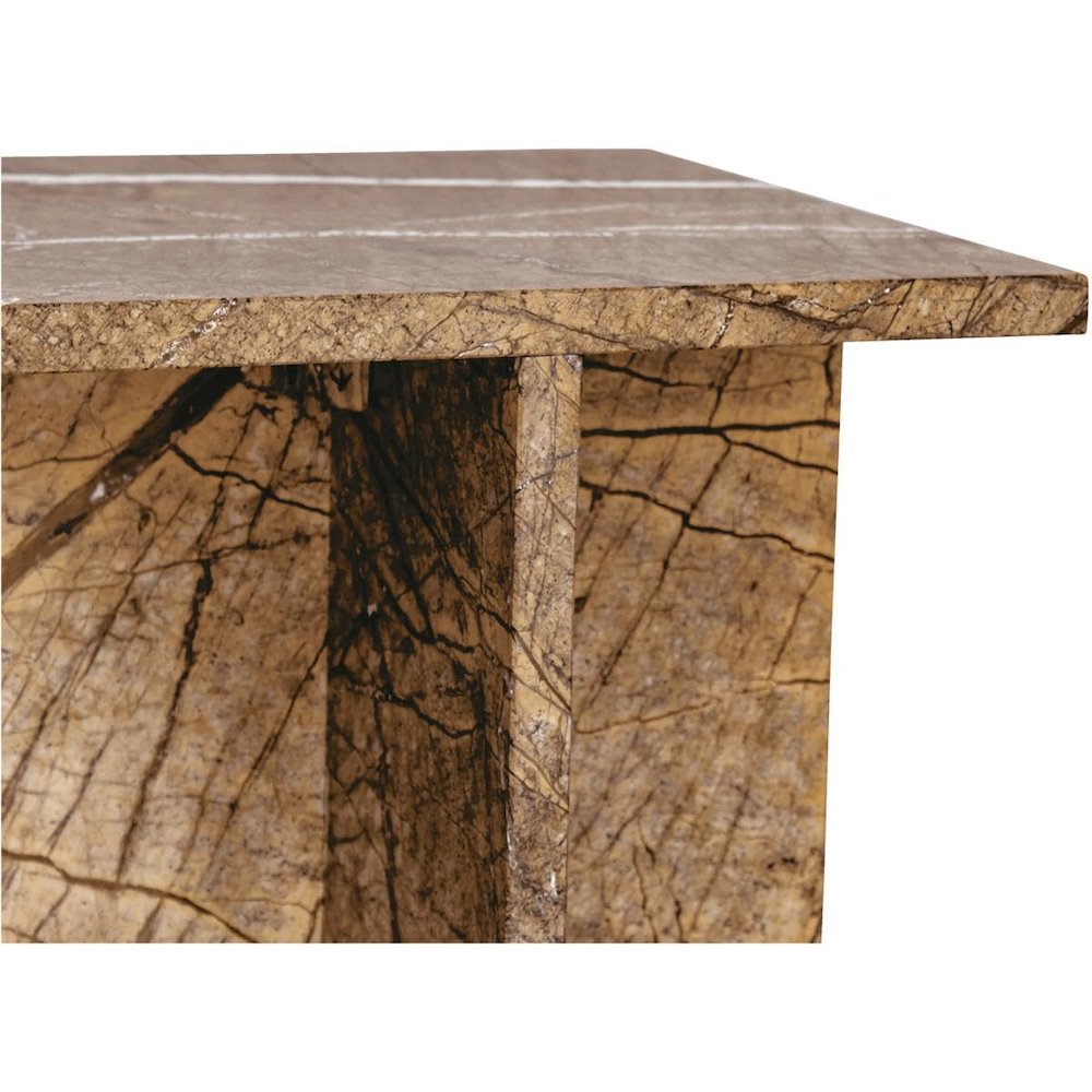 Blair Accent Table Golden Forest Marble