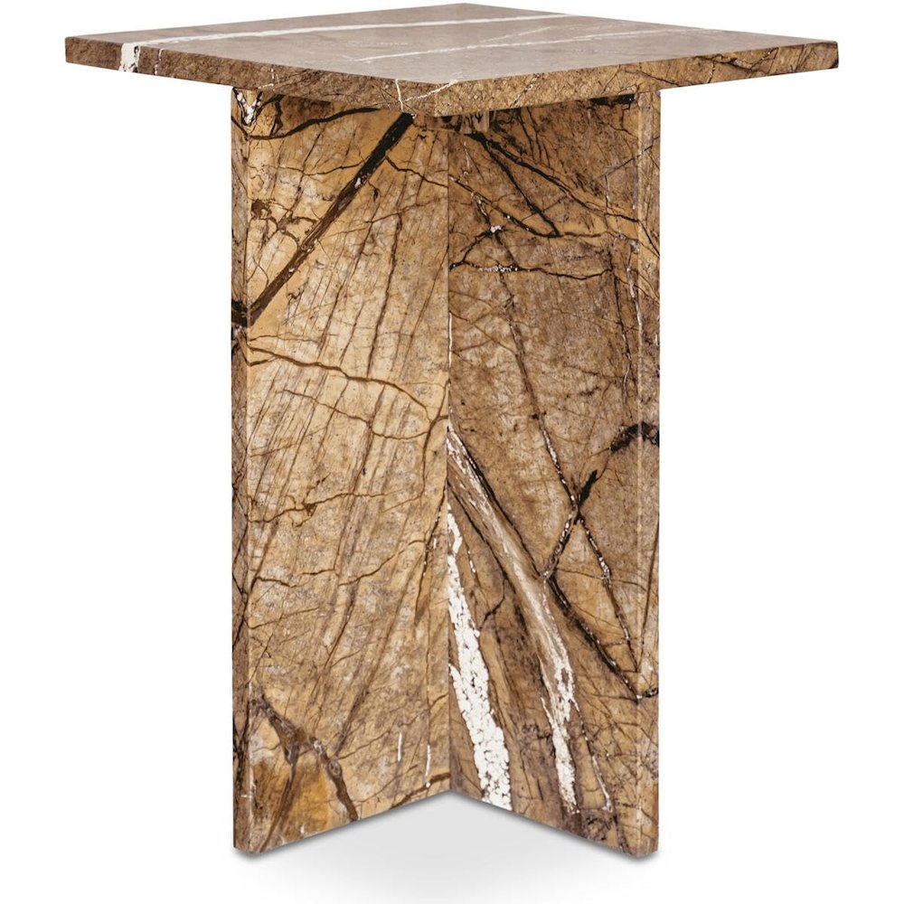 Blair Accent Table Golden Forest Marble