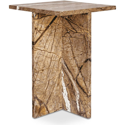 Blair Accent Table Golden Forest Marble