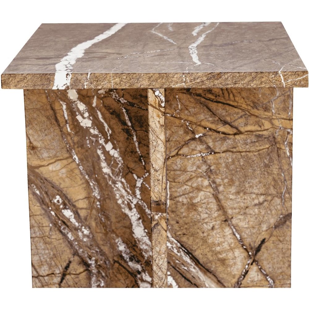 Blair Accent Table Golden Forest Marble