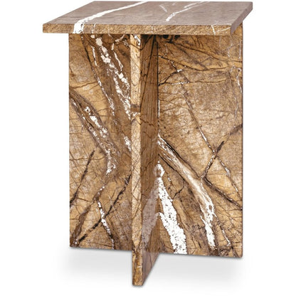 Blair Accent Table Golden Forest Marble