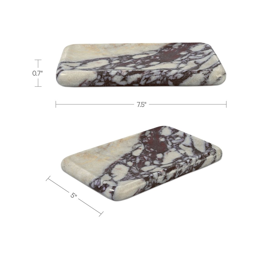 Petra Marble Catchall Viola Marble