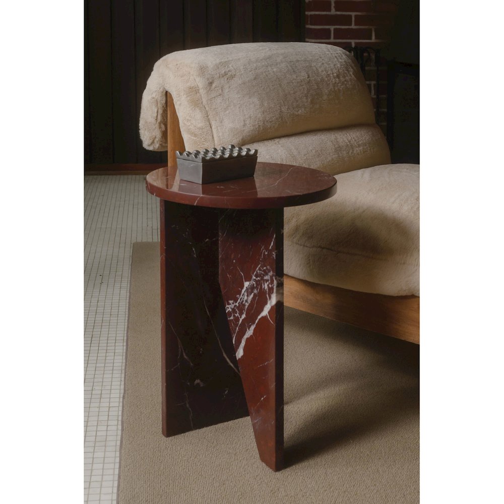 Pierce Accent Chair Faux Fur