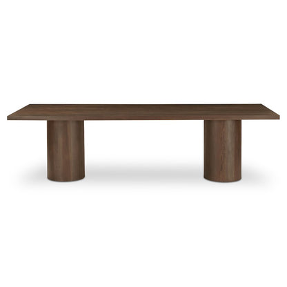 Hadley Dining Table Small Warm Brown
