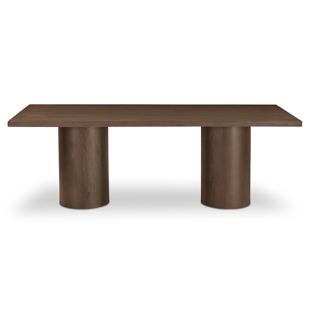 Hadley Dining Table Large Warm Brown