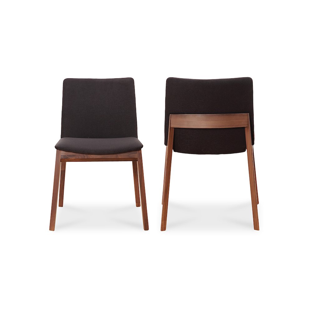 Deco Dining Chair Black- Set of Two
