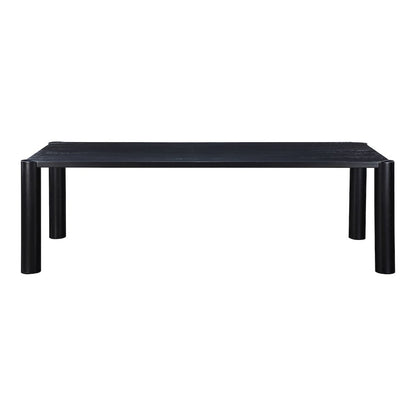 Post Large Dining Table Black