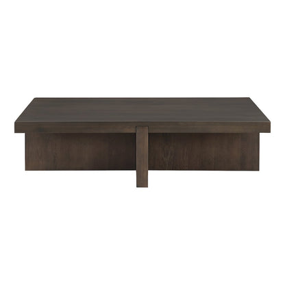 Folke Rectangular Coffee Table Dark Brown