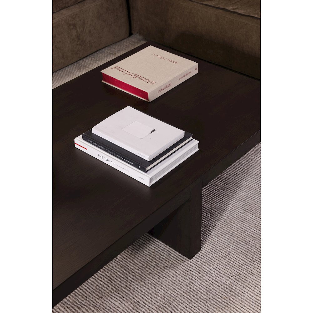 Folke Rectangular Coffee Table Dark Brown