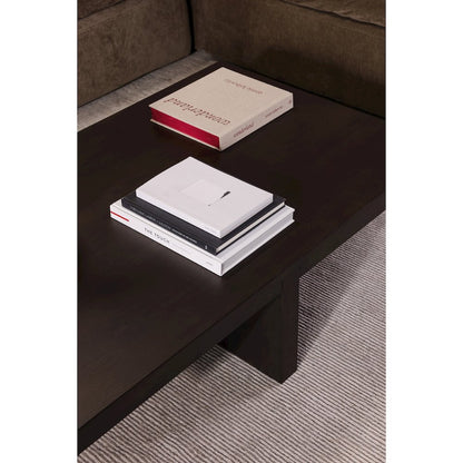 Folke Rectangular Coffee Table Dark Brown