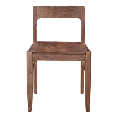 Owing Dining Chair Walnut Brown - Set of Two