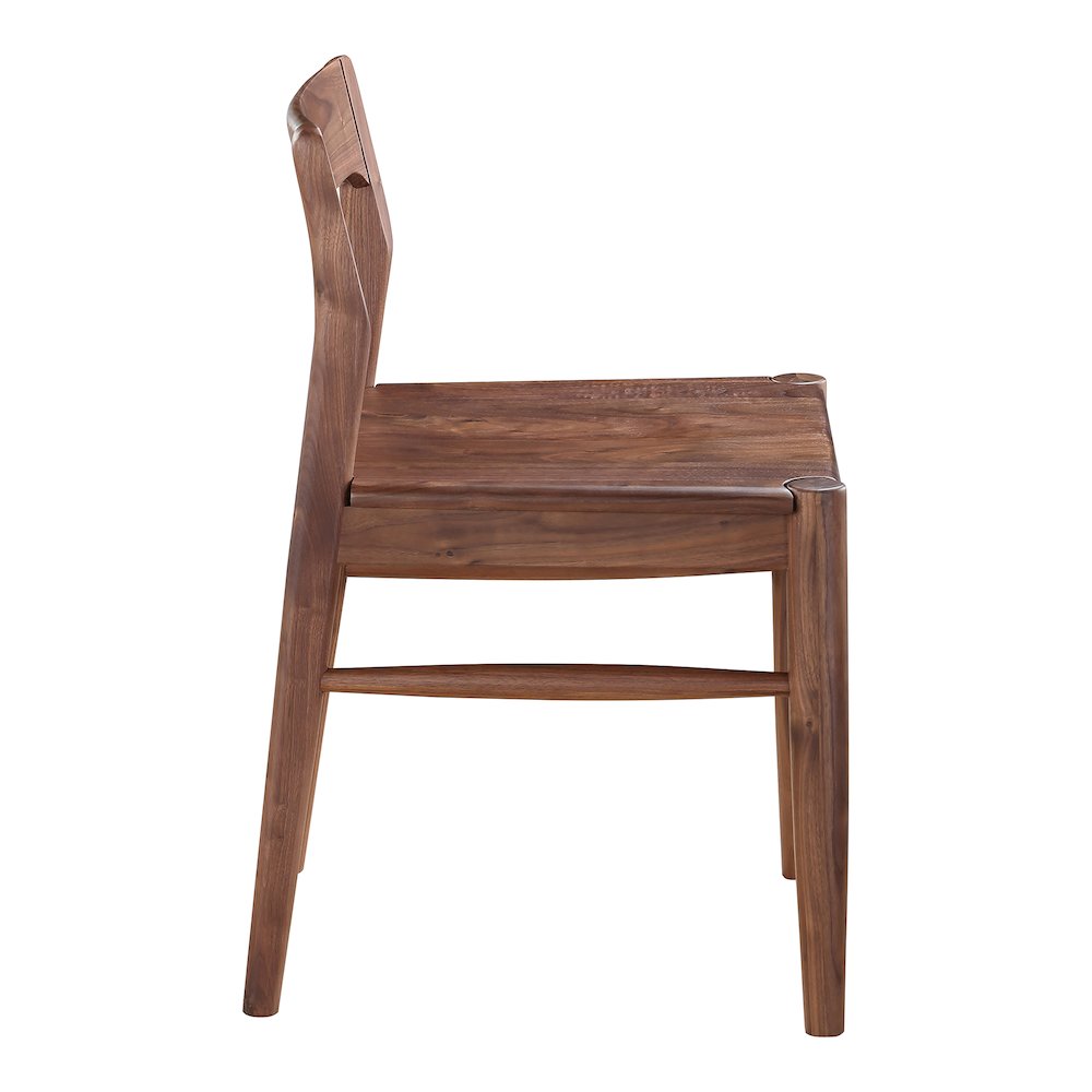 Owing Dining Chair Walnut Brown - Set of Two