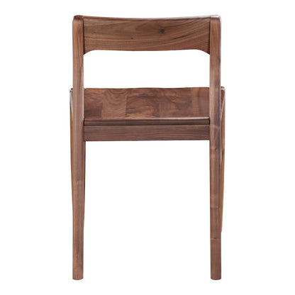 Owing Dining Chair Walnut Brown - Set of Two