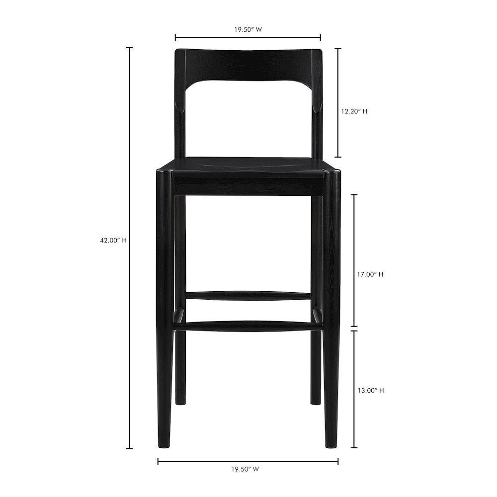 Owing Barstool Black