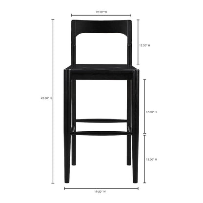 Owing Barstool Black