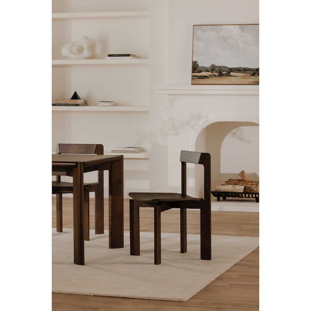 Daifuku Dining Chair Brown – Set of Two