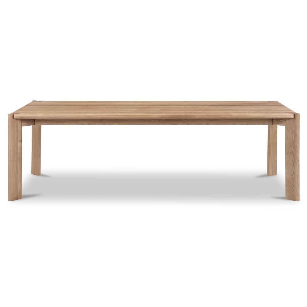 Daifuku Large Dining Table Brushed Natural Oak