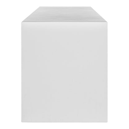 Lazarus Outdoor Bench White