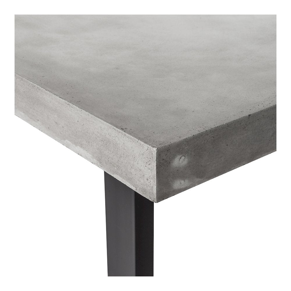 Jedrik Outdoor Dining Table Large Grey