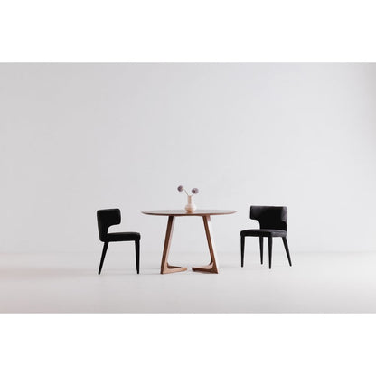 Godenza Round Dining Table Walnut