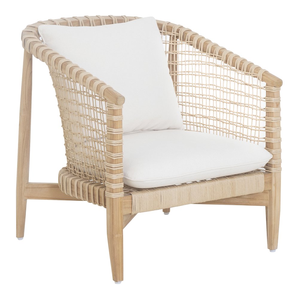 Kuna Outdoor Lounge Chair White