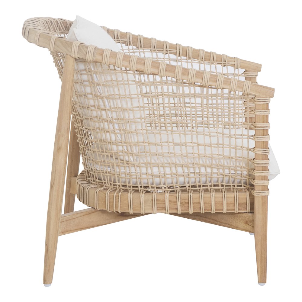 Kuna Outdoor Lounge Chair White
