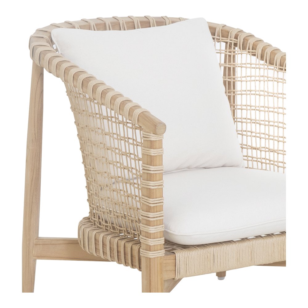 Kuna Outdoor Lounge Chair White