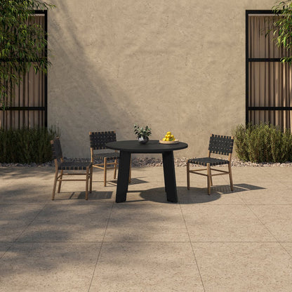 Mira Outdoor Dining Chair Black