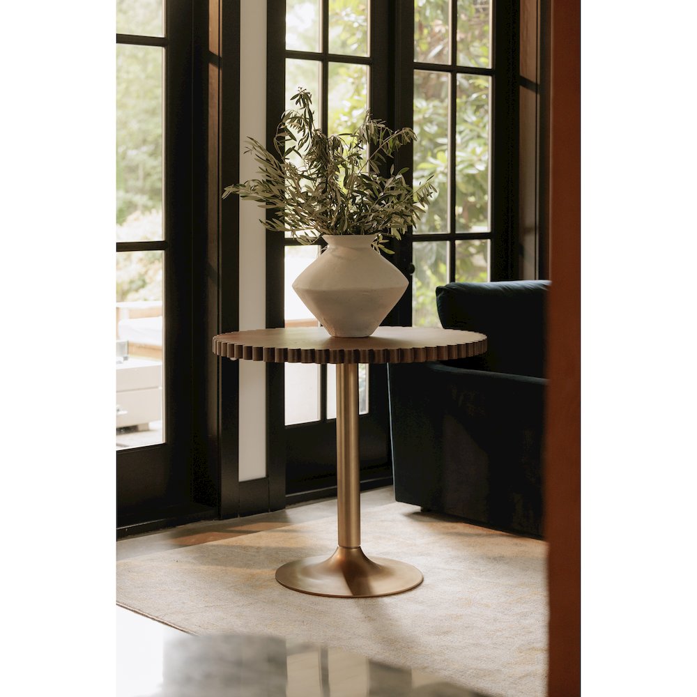 Raja Medium Decorative Vessel White