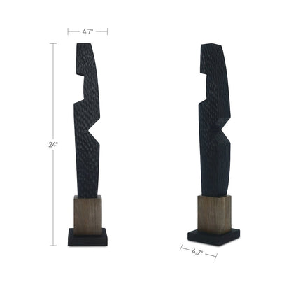 Fenn Sculpture Black