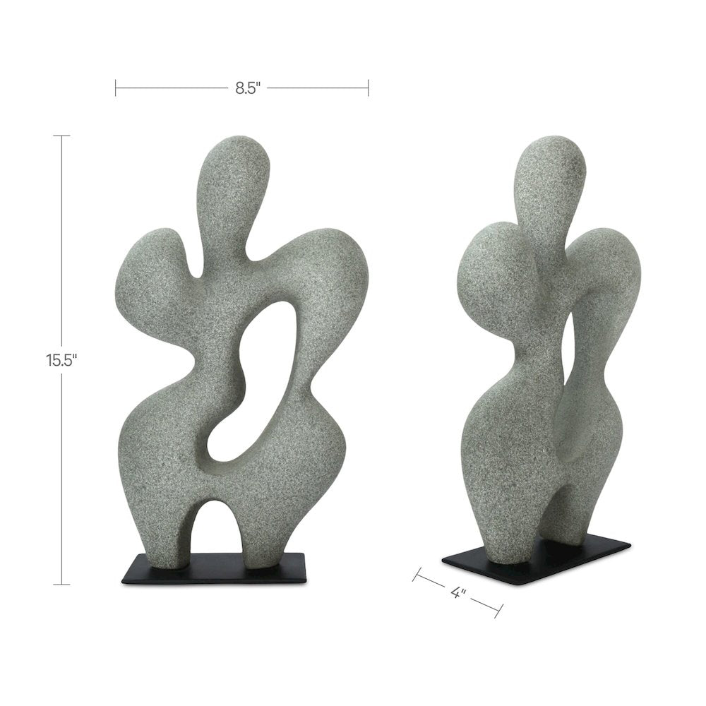 Romy Sculpture Charcoal