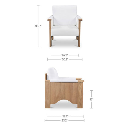 Bauer Accent Chair Cream