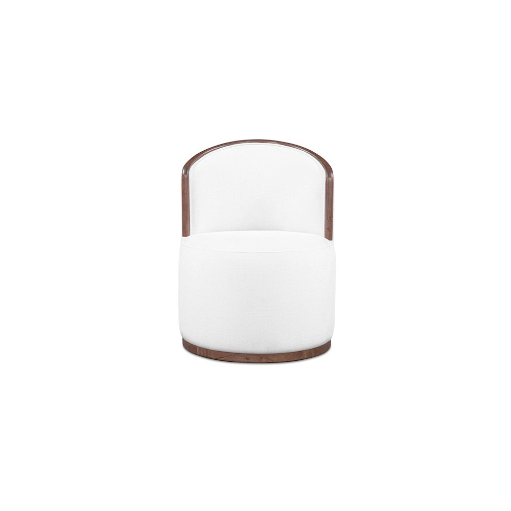 Rossi Swivel Dining Chair Cream