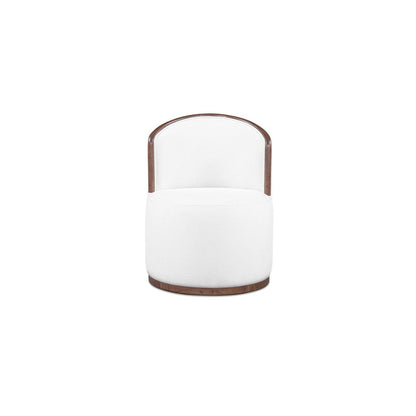 Rossi Swivel Dining Chair Cream
