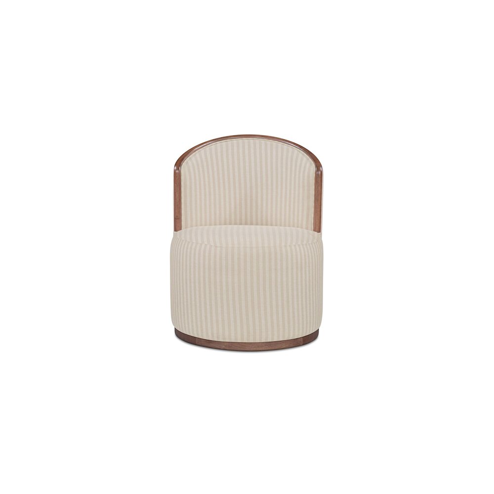 Rossi Swivel Dining Chair Stripe
