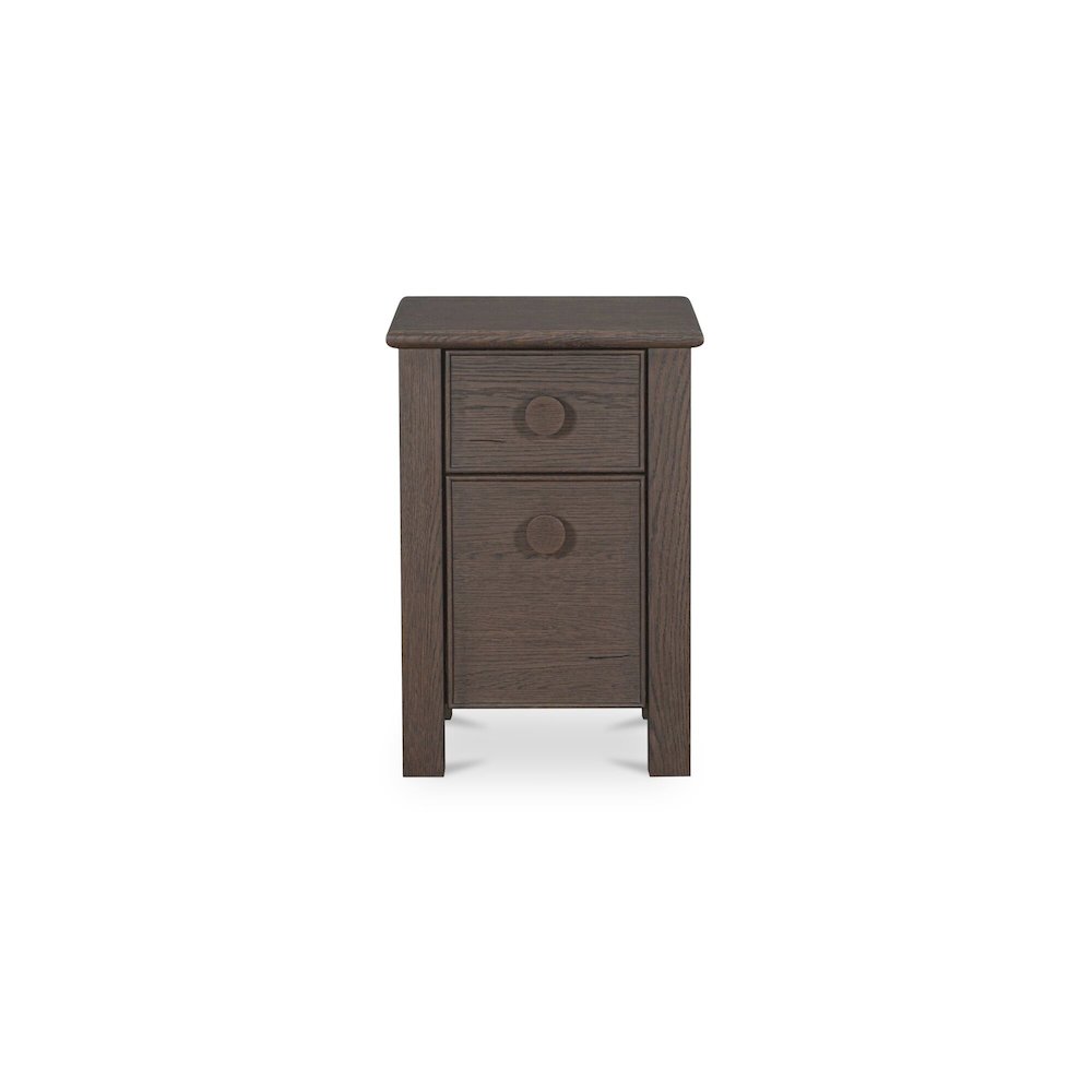 Loren Small Nightstand Dark Brown