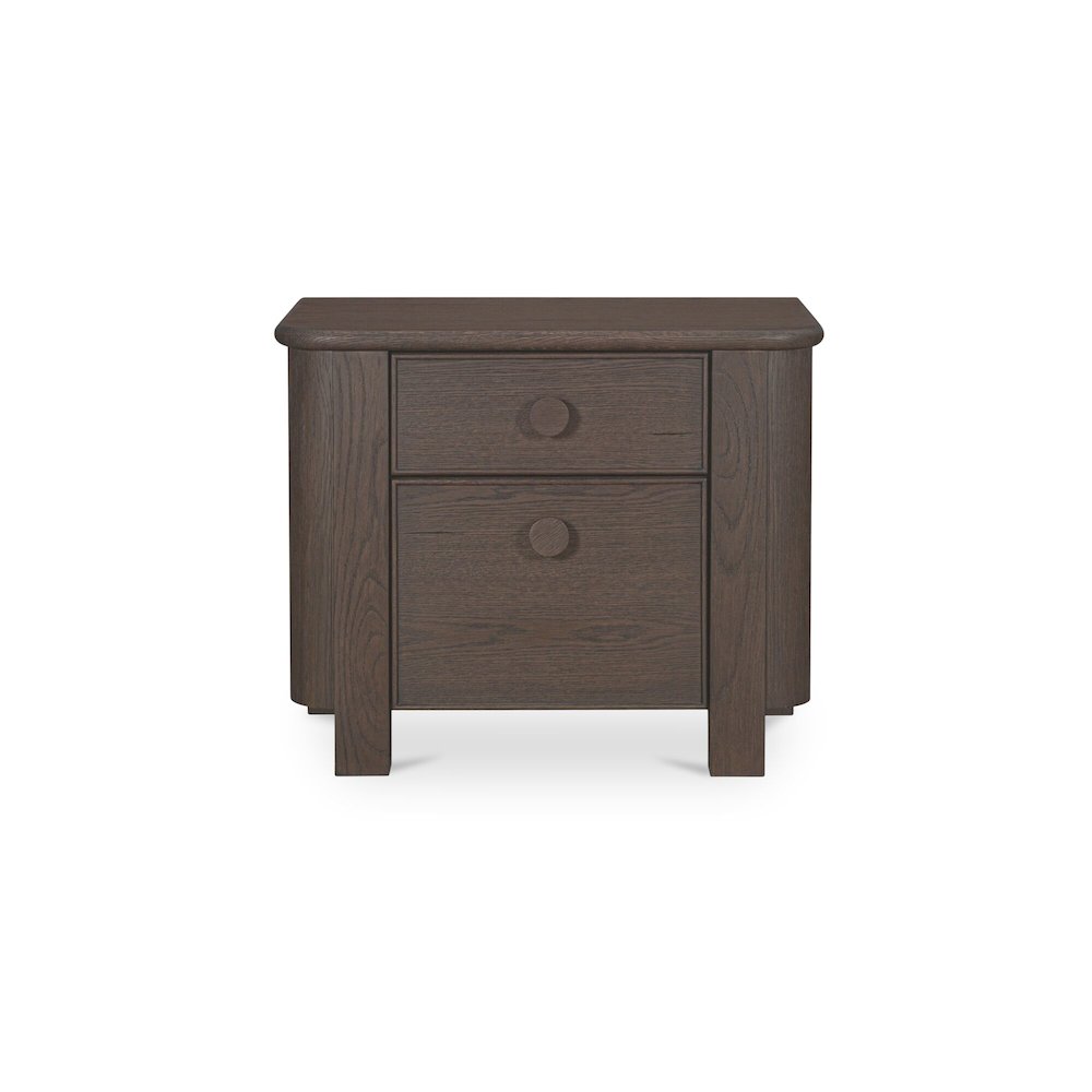 Loren Large Nightstand Dark Brown