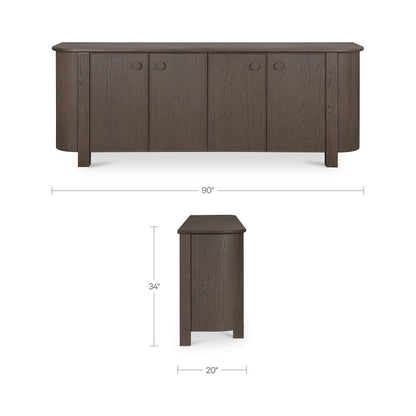 Loren Sideboard Dark Brown