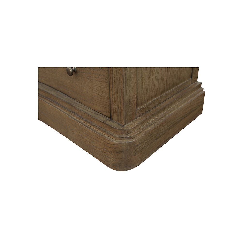Clarence 6 Drawer Dresser Warm Brown