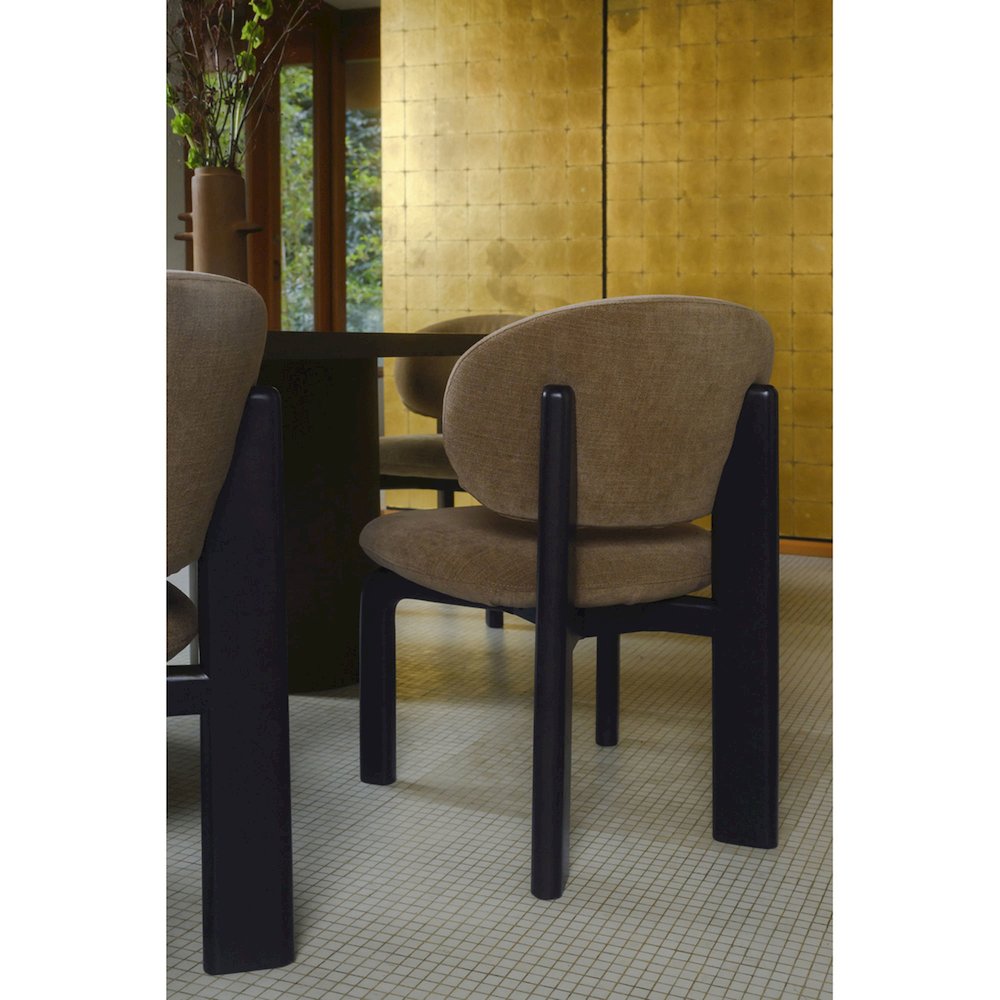 Sami Dining Chair Brown-Set of Two