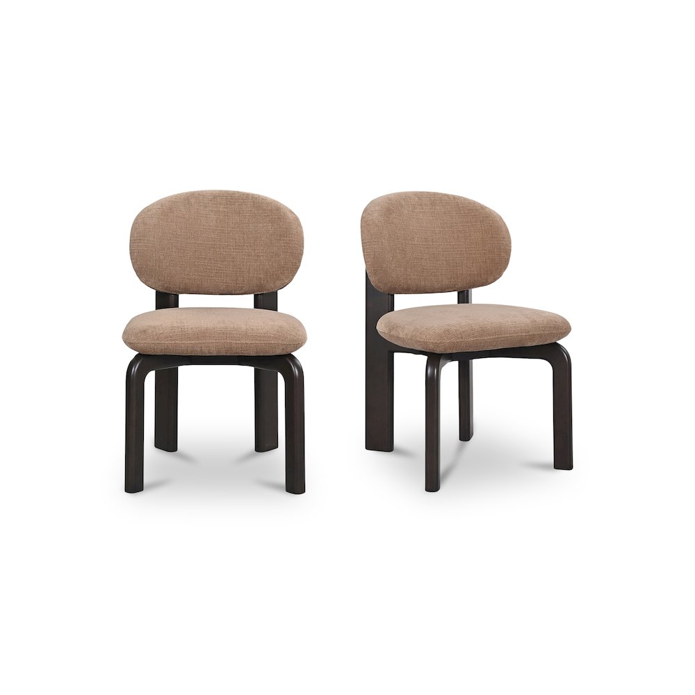 Sami Dining Chair Brown-Set of Two