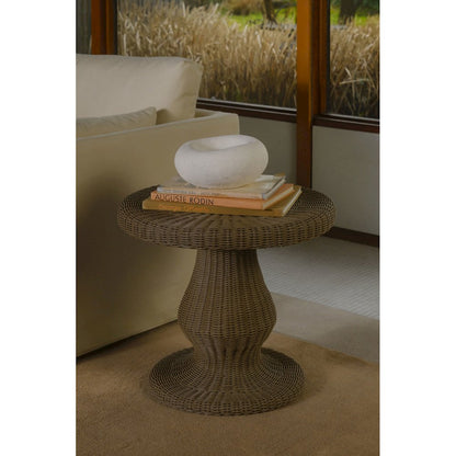 Emmeline Outdoor Side Table Natural