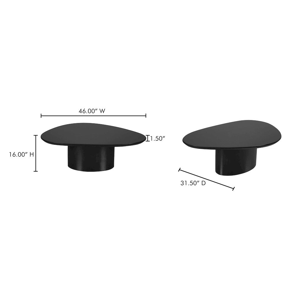 Eden Coffee Table Black Lacquer