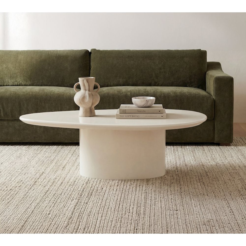 Eden Coffee Table Ivory Lacquer