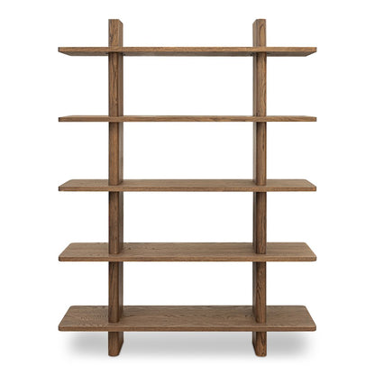 Casey Bookcase Large Dark Brown