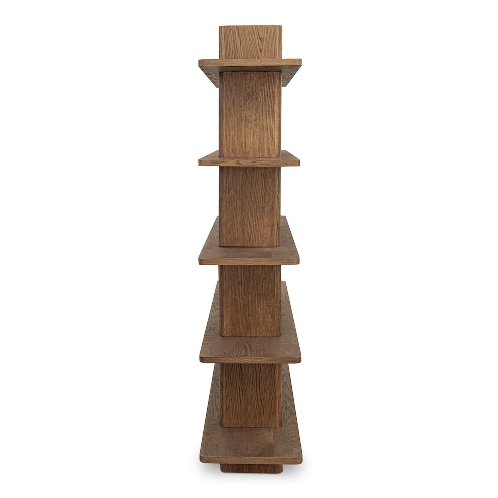 Casey Bookcase Large Dark Brown