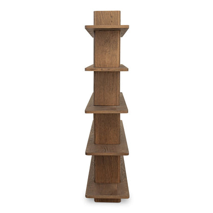 Casey Bookcase Large Dark Brown