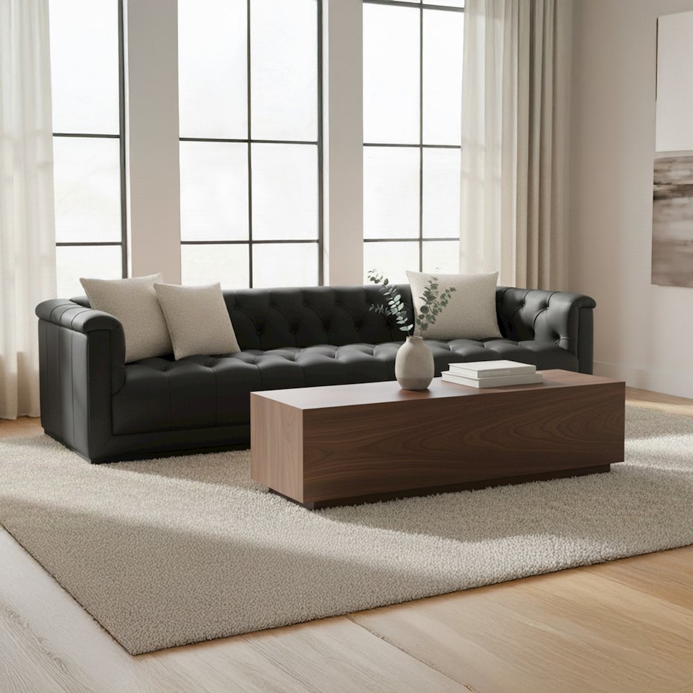 Sawyer Coffee Table Dark Brown